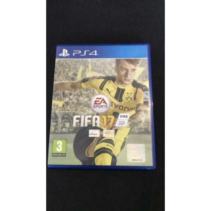 FIFA 17 ps4 zo goed als nieuw!