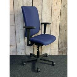 20x Konig + Neurath bureaustoel, blauwe stof