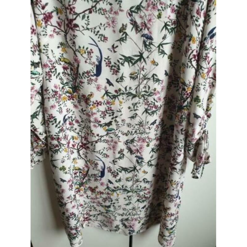 H&M Bloemetje jurk 46