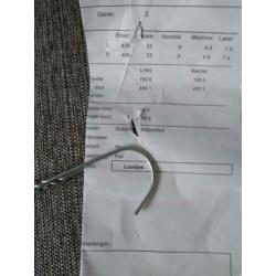 Vitrage Suus wit 190,5x 198