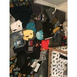 Merkkleding pakket babyboy 80-86zgan
