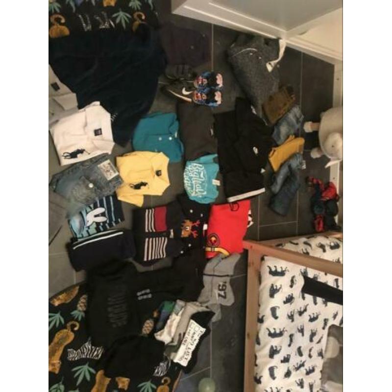 Merkkleding pakket babyboy 80-86zgan