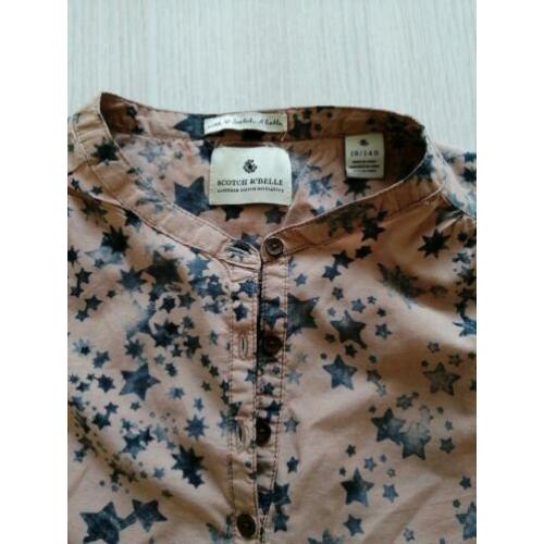 Scotch rebelle blouse maat 140