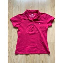 Q996 Abercrombie Polo Roze Mt 38-40 (M)