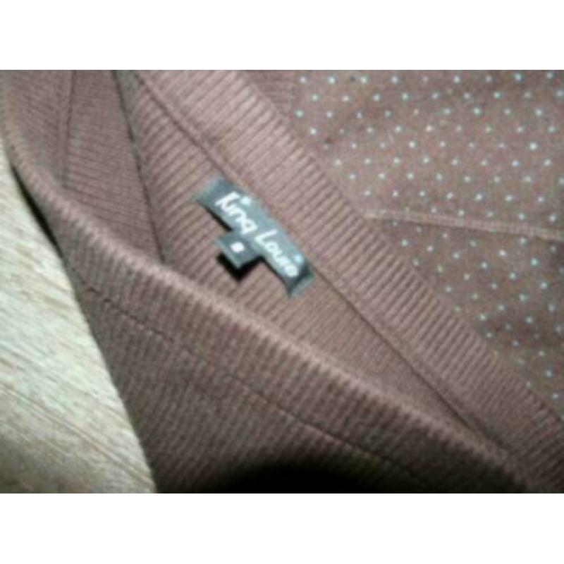 prachtig gebreide wollen noorse rok King Louie maat S 36 38