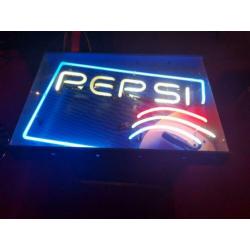 Vintage Pepsi reclame neon verlichting