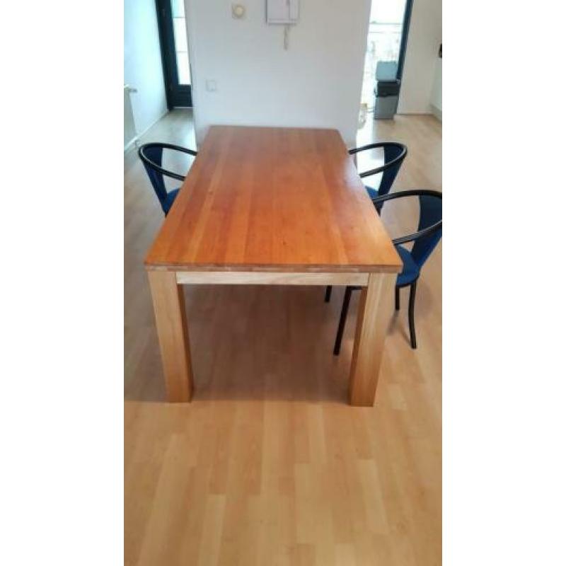 Eettafel 2 meter eikenhout i.z.g.s.t