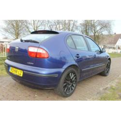 Seat Leon 1.6 16V 77KW 2003 Blauw Airco Trekhaak