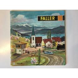 Faller catalogus 1963
