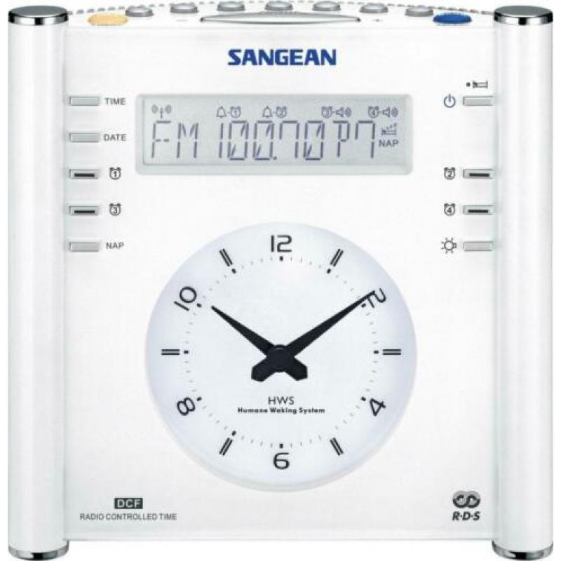 SANGEAN RCR-3 FM-RDS/AM/Aux-in Tuning Clock Radio -60%!!