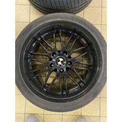 BMW e90 e91 e92 e93 18 inch vredestein powdercoated