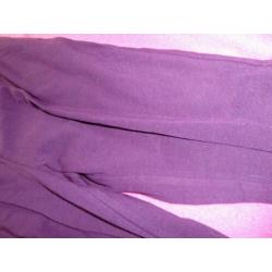 paarse legging mt 140/146 als nieuw