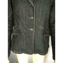 B769 BIBA spijkerjasje jasje jeans spijker colbert Maat 40=M