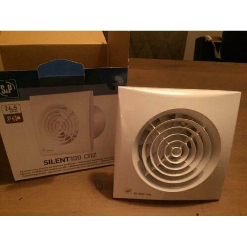 Nieuwe badkamer / wc ventilator