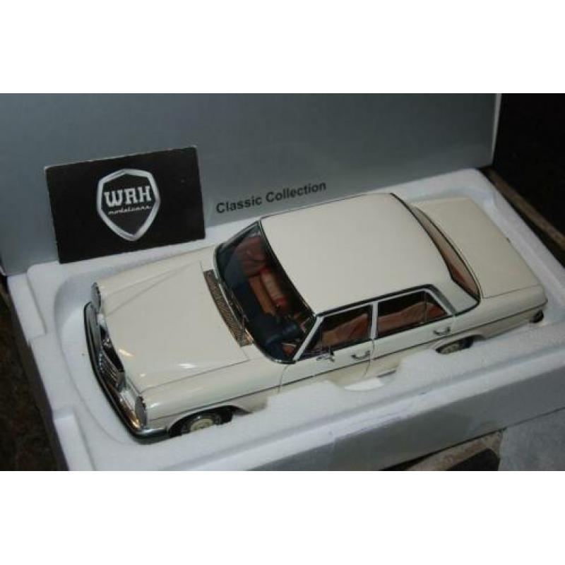 MERCEDES STRICH 8 /8 sedan beige Autoart dealer ed WRH