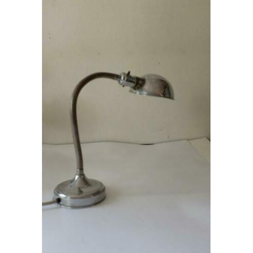 Jaren 50 vintage bureaulamp buigzaam