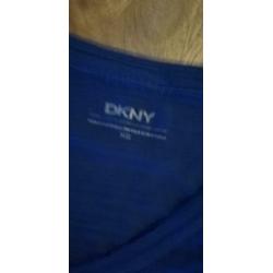 DKNY t-shirt maat XS/S blauw