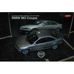 1:18 BMW M3 E46 Coupe performance pack silver Kyosho WRH