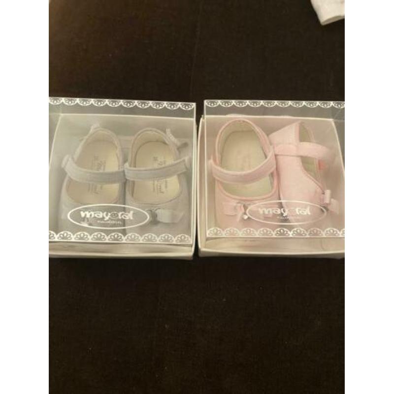 Mayoral baby schattige schoentjes ballerina’s maat 16