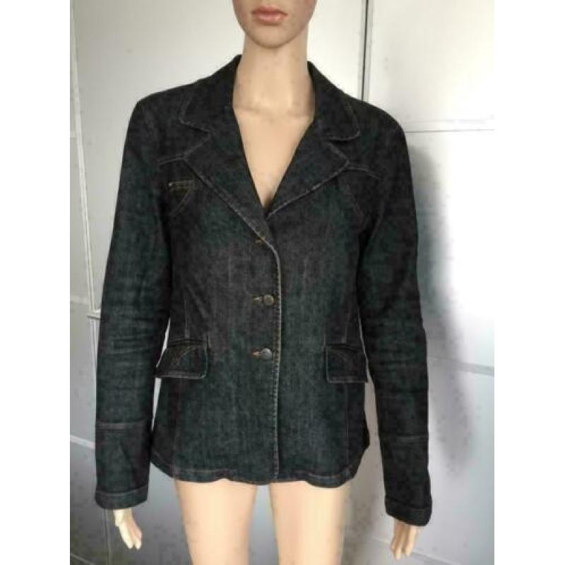 B769 BIBA spijkerjasje jasje jeans spijker colbert Maat 40=M