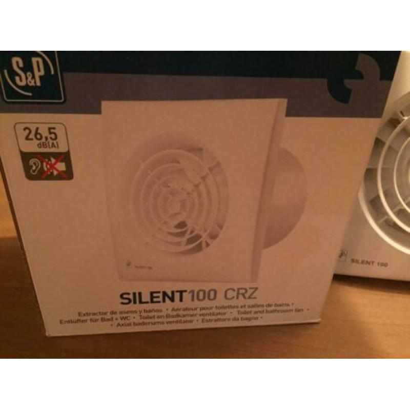 Nieuwe badkamer / wc ventilator