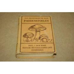 Fraai oud boek over paddestoelen - Met kleurenlitho's !!