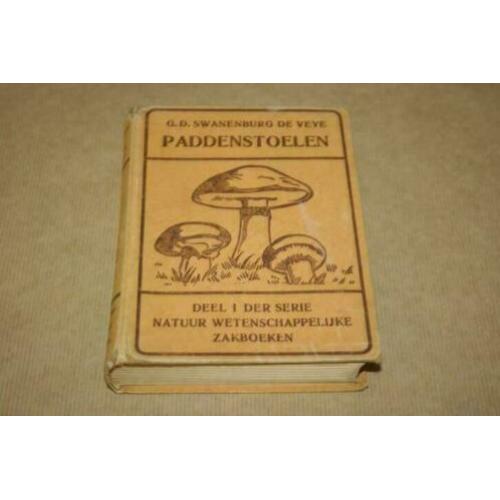 Fraai oud boek over paddestoelen - Met kleurenlitho's !!