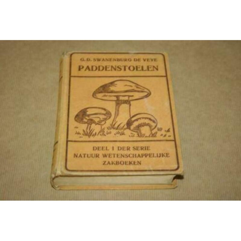 Fraai oud boek over paddestoelen - Met kleurenlitho's !!