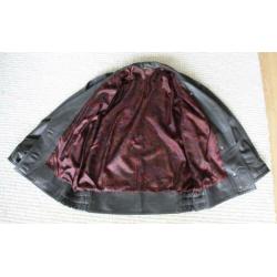 Leren Damesjas Grijs (XL) winterjas