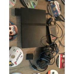 PlayStation 2 inclusief spellen en controllers
