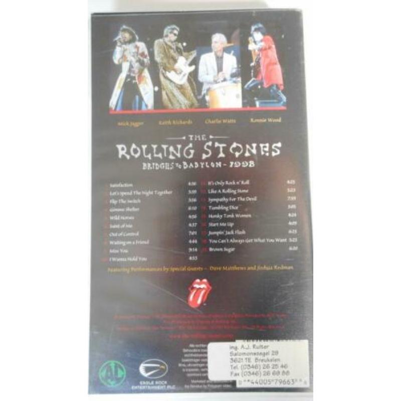 the rolling stones-bridges to babylon 1998 videoband
