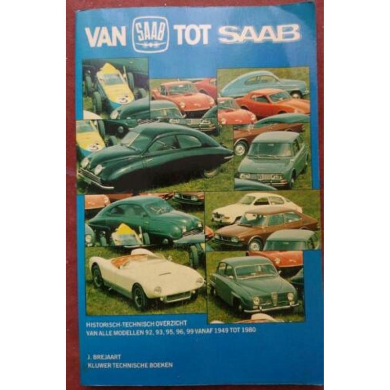 Van Saab tot Saab, Kluwer technisch boek modellen 92, 96, 99