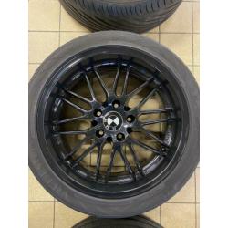 BMW e90 e91 e92 e93 18 inch vredestein powdercoated