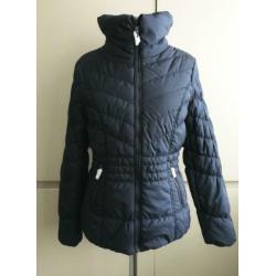 NIEUW! GEISHA leuke donkerblauwe doorgestikte jas, mt S/36