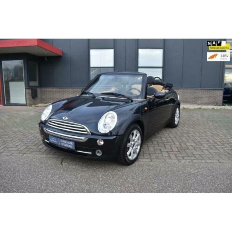 Mini Mini Cabrio 1.6 Cooper Chili UIT ITALIË AUTOMAAT, LEER,