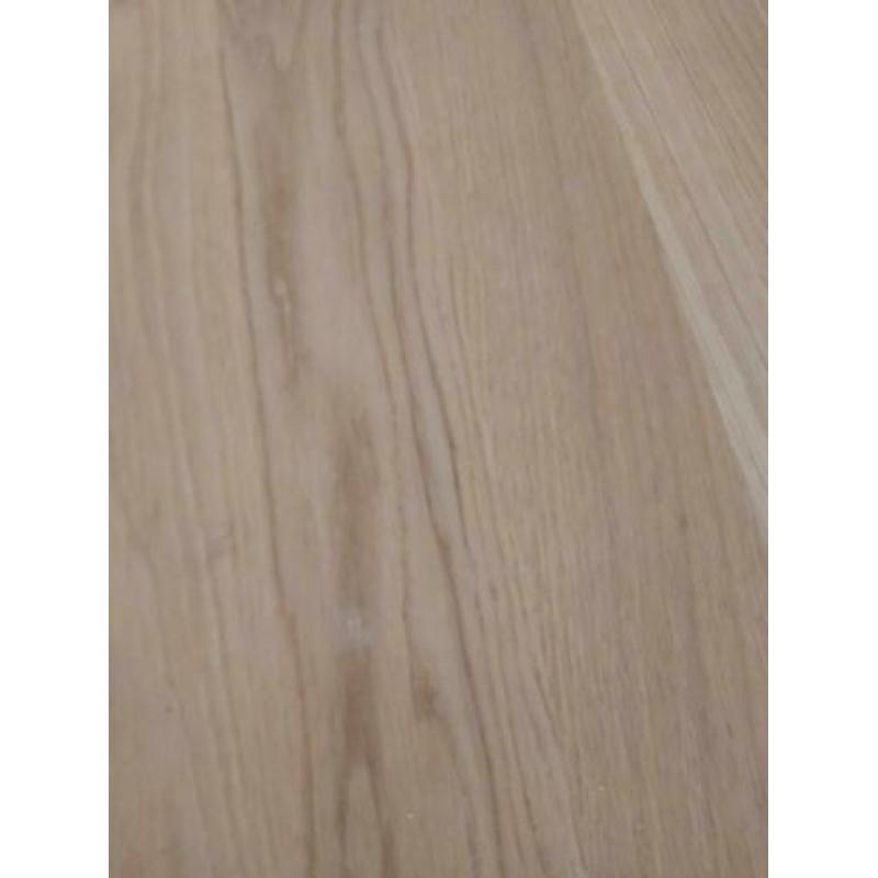 Mooie eetkamertafel, massief, blank eiken, 88 bij 200 cm