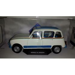 Solido 1:18 Renault 4L Jogging 1981 beige/blauw nieuw