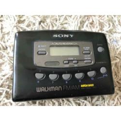 Sony walkman fm/am cassettebandje