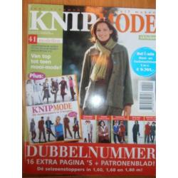 Knipmode oktober 2004 dubbelnummer patronen jassen