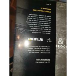 Boek 75 jaar Caterpillar