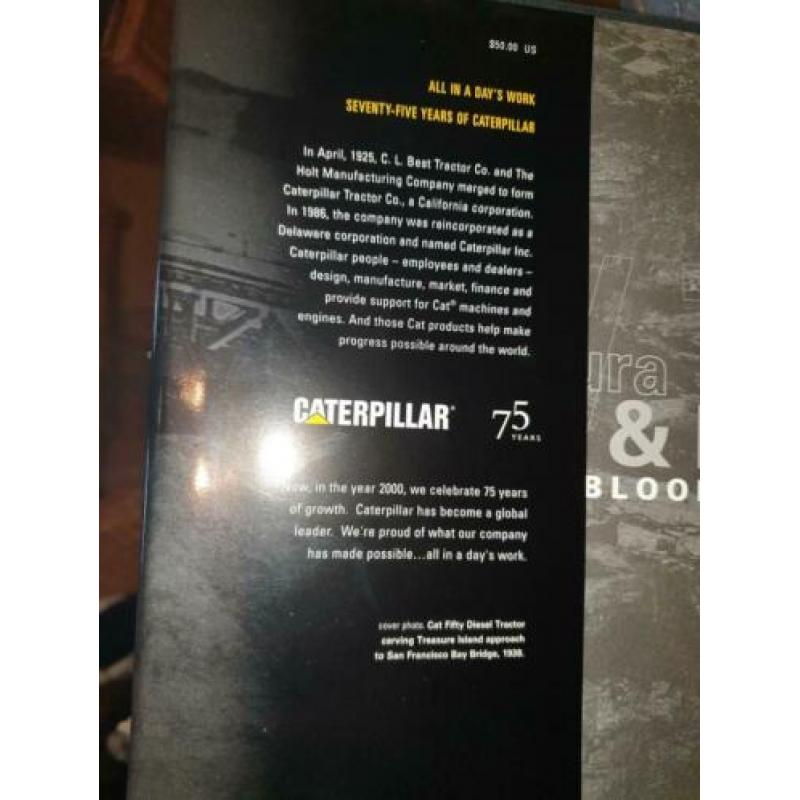 Boek 75 jaar Caterpillar