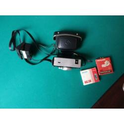 Agfa ISO-RAPID I met etui en flitser