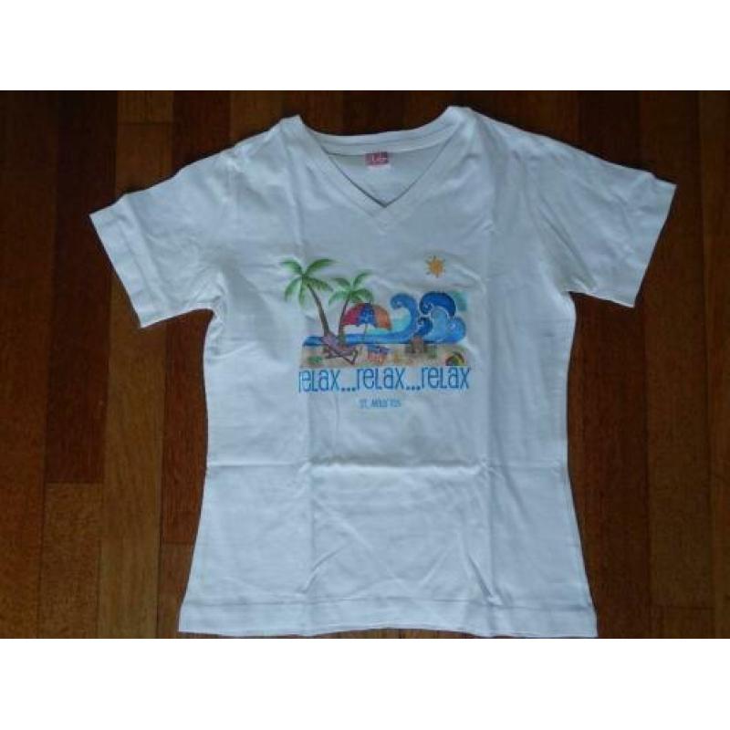 T-shirt voor dames, maat SS, NIEUW