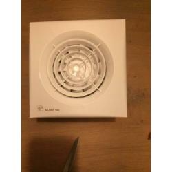 Nieuwe badkamer / wc ventilator