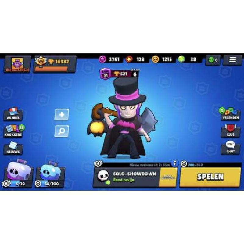 Brawl stars account - te koop - met name change
