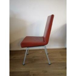 Avanti tafel glas uitschuifbaar met 4 stoelen leer terra