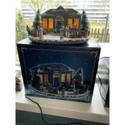 Kerst dorp, diverse huisjes waaronder de Domtoren