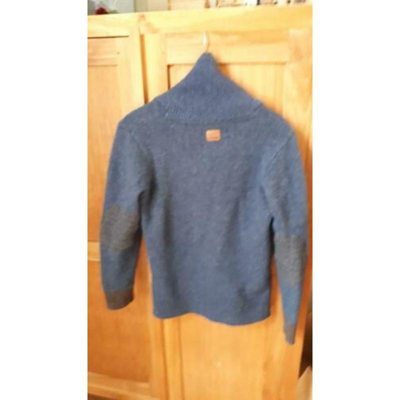 Vest blauw kleine maat s