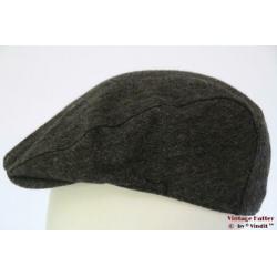 Vintage flatcap Platte pet grijs katoen 60 = XL