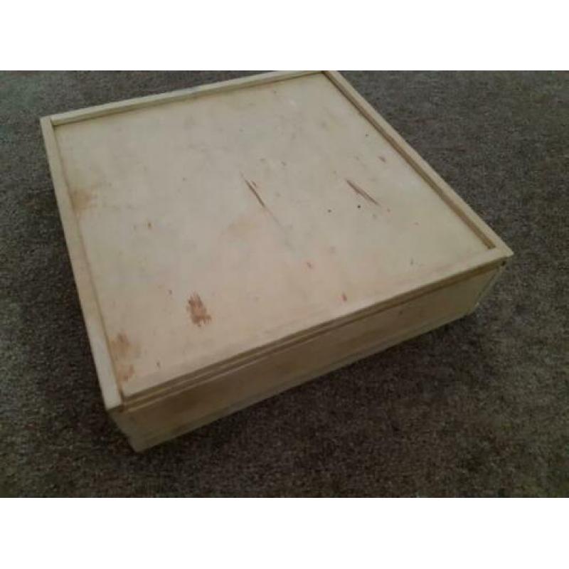 Gave Blokkendoos B 30 cm x L 30 cm x H 8 cm